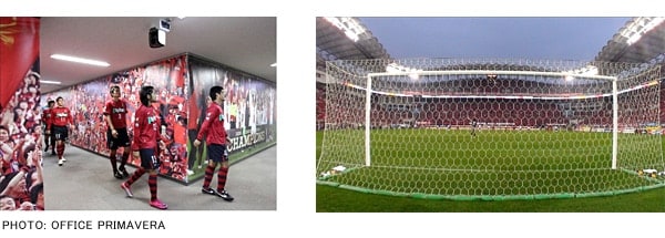 スタジアム内コンテンツ配信システムをカシマスタジアムへ導入