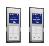 “SxS PRO+” 『SBP-64B』 (64GB)、　『SBP-128B』 (128GB)