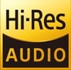 Hi-Res AUDIO ロゴ
