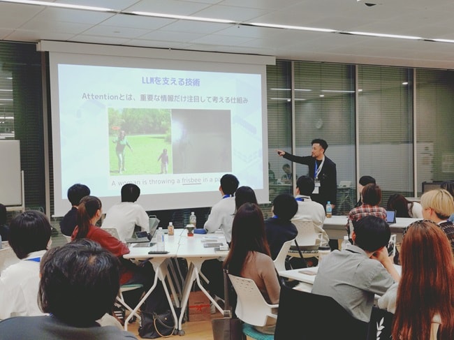 ソニー・グローバルエデュケーションの講義の様子