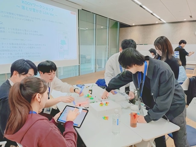 ソニー・グローバルエデュケーションのグループワークの様子