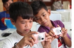 被災した子どもたちの希望の写真