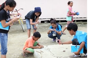 被災した子どもたちの希望の写真