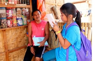 被災した子どもたちの希望の写真