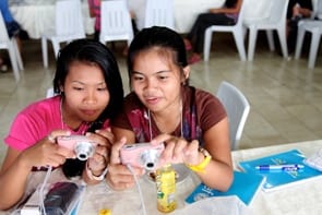 被災した子どもたちの希望の写真