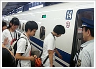 ウォークマン”ワークショップ、グリーンサイクル株式会社見学