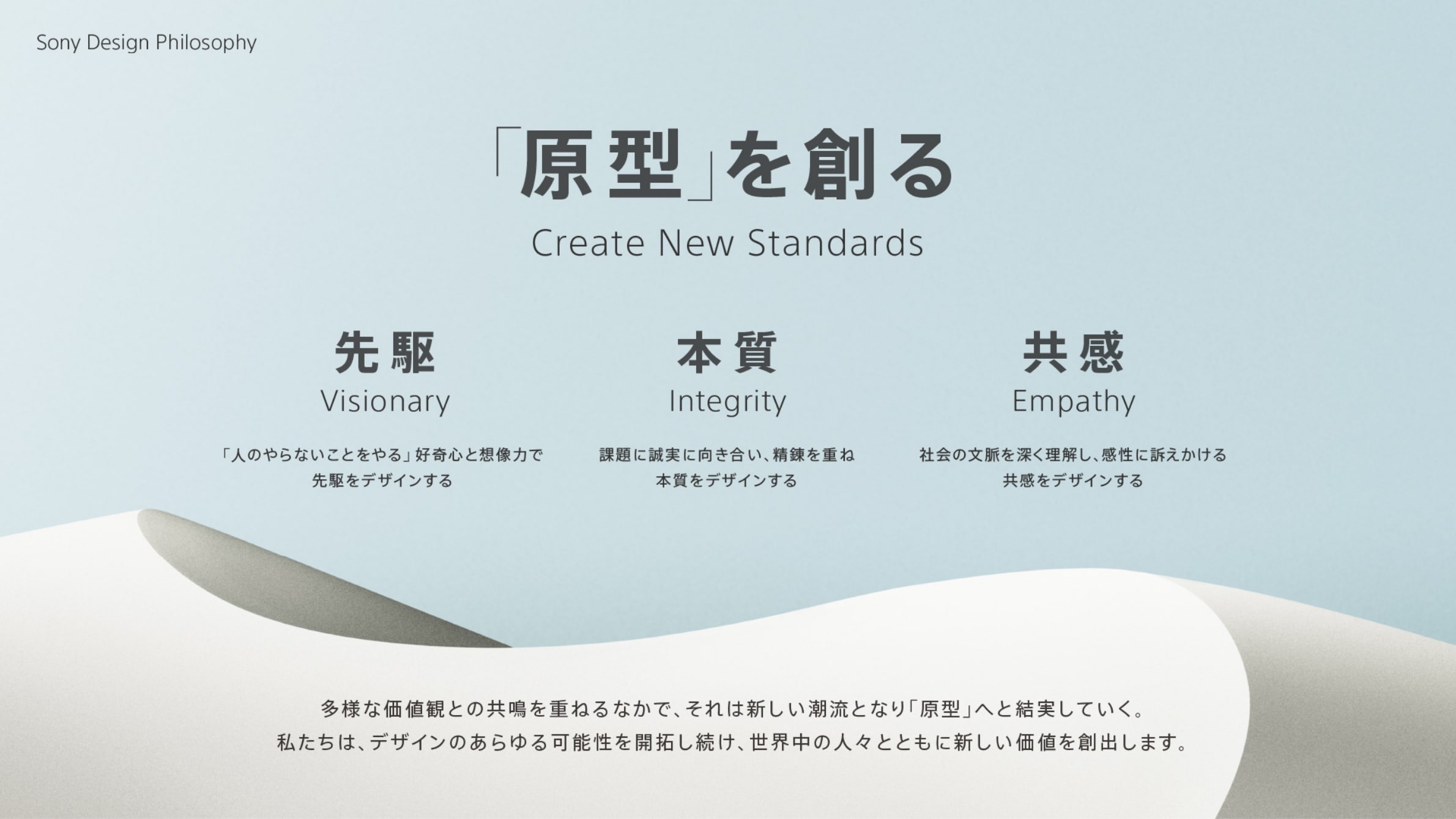 クリエイティブセンターについて | Sony Design（ソニーデザイン） | ソニーグループポータル