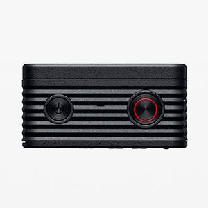 RX0の天面に配置された2つの操作ボタン。