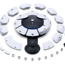 ゲームコントローラーキットを分解したパーツの画像