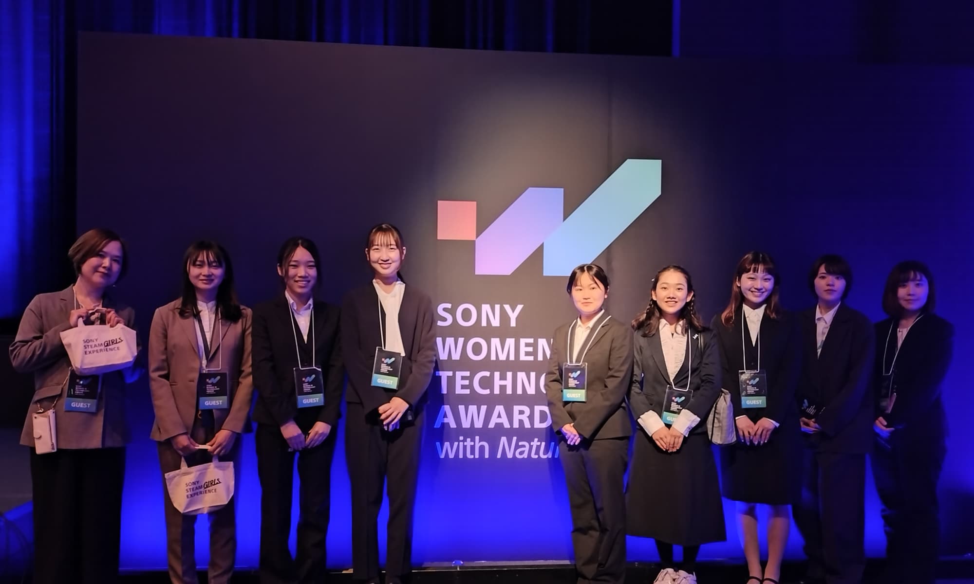 ソニーの最先端技術の体験の写真