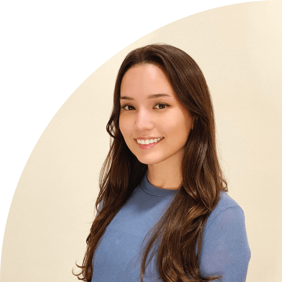 ジェイコブセン 花さんの笑顔の写真