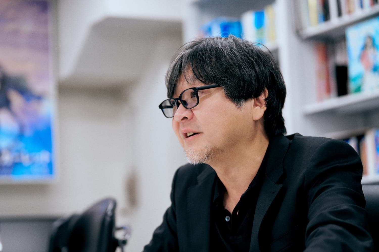 細田守さんのポートレイト